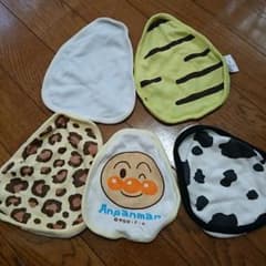 新生児用授乳スタイ5枚セットのサムネイル