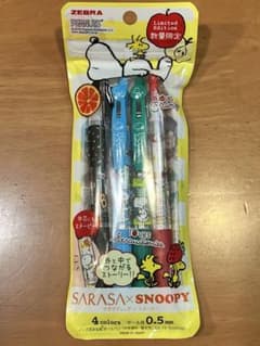 SARASA x SNOOPY ボールペン 4本セットのサムネイル