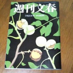 週刊文春７月21日号のサムネイル