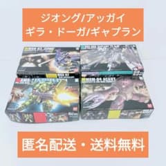 HGUC ガンプラ 4点 未組立 ジオング アッガイ ギラ・ドーガ ギャプラン HGUC ガンプラ 4点 未組立 ジオング アッガイ ギラ・ドーガ ギャプラン