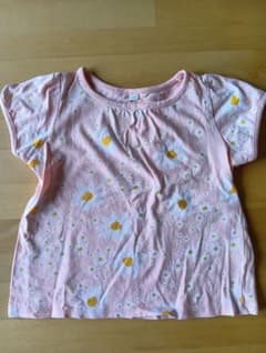 デイジー柄 半袖Tシャツ 100cmのサムネイル