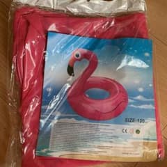 フラミンゴ　浮き輪のサムネイル