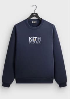KITH PIXAR コラボ スウェット ネイビー - メルカリ