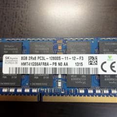 ノートPC用メモリ 8GB 4GB 計12GBセット - メルカリ