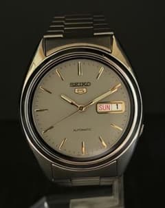 ★奇跡的美品！2000年ミレニアムSEIKO 5自動巻メンズ腕時計　動作良好