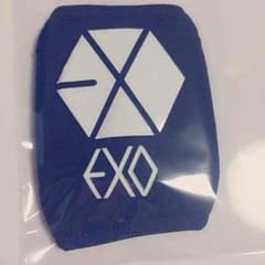 EXO 布 黒マスク (未使用)のサムネイル