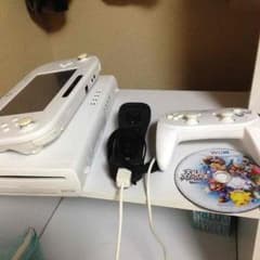 wiiu本体 ゲームパッド リモコン ヌンチャク スマブラのサムネイル
