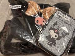 サンリオ　クロミ 当たりくじ 耳付き帽子 ・ポーチのサムネイル