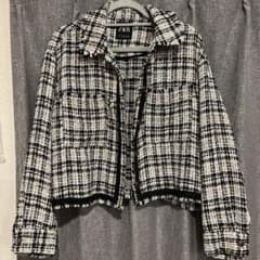 ZARA ツイードジャケットのサムネイル