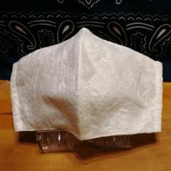 ②ペイズリー柄 刺しゅう インナーマスクのサムネイル
