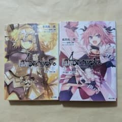 Fate/Apocrypha 1,2 문고 2권 세트 히가시데 유이치로