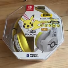 SW ホリ ゲーミング ヘッドセット ハイグレード ピカチュウ POPのサムネイル
