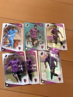 Topps Chrome Jリーグ 京都サンガF.C. カード 5枚セットのサムネイル