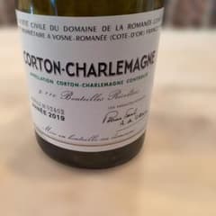 CORTON-CHARLEMAGNE 2019 750ml 空き瓶 - メルカリ