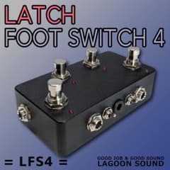 LFS4】 LATCH FOOT SWITCH 4(ラッチ)アンプの機能切替など LFS4】 LATCH FOOT SWITCH 4(ラッチ)アンプの機能切替など - メルカリ