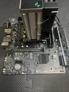 マザボ H610M+CPU 12100F+メモリ 16GB+クーラー AK400 - メルカリ