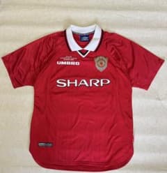 UMBRO　1999 マンチェスターユナイテッド umbro マンチェスターユナイテッド 1999/00 CL記ユニフォーム - メルカリ