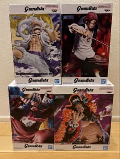 ワンピース Grandista ティーチ・ニカ・シャンクス・バギー 四皇セット