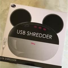 更に値下げ中！ ミッキー USBシュレッダーのサムネイル