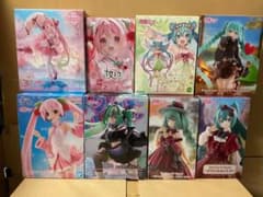 初音ミク プライズフィギュア まとめ売り 8点 - メルカリ