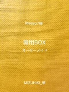 iwasyo7様　専用BOX(売約済み)のサムネイル