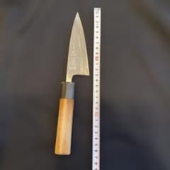 正本総本店 鋼製出刃包丁 木製ハンドル - メルカリ