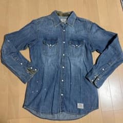 STOOGE & CO デニムシャツ ウエスタン 迷彩のサムネイル
