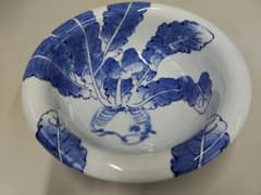 平戸洸祥 鉢 蕪文様 染付 陶磁器 和食器　20260603-01のサムネイル