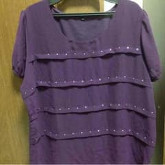 ♥️300円紫Tシャツ♥️のサムネイル