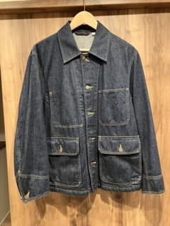 UNIQLO Ｕ　デニムカバーオール　ユニクロユー インディゴのサムネイル