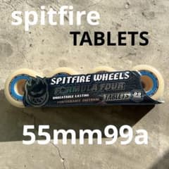 SPITFIRE フォーマル4 タブレット　52mmウィール 定価¥9130 SPITFIRE WHEELS (スピットファイヤー) FORMULA FOUR TABLETS