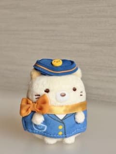 Sumikko Gurashi Tenori Plush Toy - Cat - Keikyu Haneda Airport