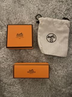 HERMES オレンジの箱と布袋セットのサムネイル