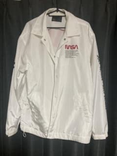 NASA ナイロンジャケット　ジャケット　白のサムネイル