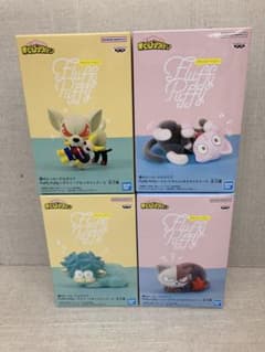 未開封品 僕のヒーローアカデミア Fluffy Puff yフィギュア4体セット