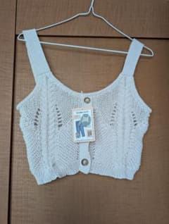 最終値下げ！しまむら Khalita Style ニットビスチェ