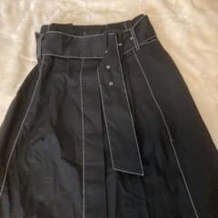 ZARA WOMAN ロングスカート　ブラックのサムネイル