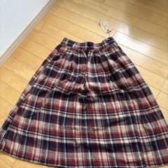 HMS-443 チェック柄スカート Mサイズのサムネイル