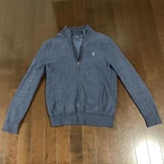 春物 Polo Ralph Lauren M 紺色 フルジップスウェット - メルカリ