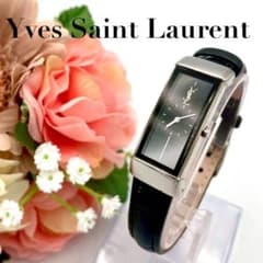 348 新品ベルト YSL イヴサンローラン 腕時計 スクエア レザーベルト