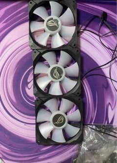 ROG STRIX LC 360 RGB+おまけ新品未使用RGBファンのサムネイル