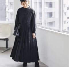 and R ロングワンピース ブラックのサムネイル