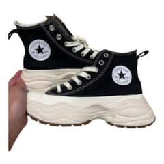 即日発送☆CONVERSE ALL STAR 厚底 ハイカットのサムネイル