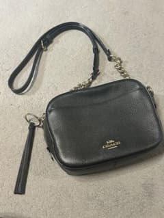 コーチ coach ショルダーバック カメラバック ブラック 黒のサムネイル