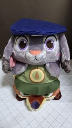 ぬいぐるみ 12345 ナムコ限定 ズートピア 赤いほっぺ寝そべりスーパーラージキッズ