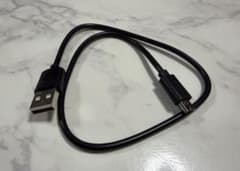USB充電ケーブル Micro USB 黒