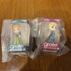 ガチャガチャ ミニチュア　Qposket アナ エルサのサムネイル