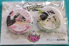 [Unused] Splatoon Animate Bonus: Squid Sisters Can Badge Set of 2