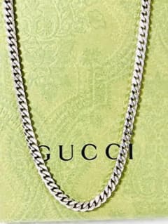 超美品】GUCCI 喜平チェーン ネックレス 男女兼用 SV925 3ミリ - メルカリ