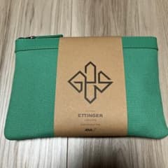 ETTINGER ANA コラボ トラベルポーチ グリーンのサムネイル